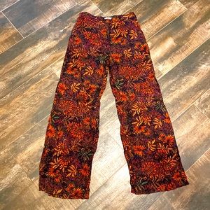 Flower 🌺 Print 🌸 Wide Leg 🌿 Pants